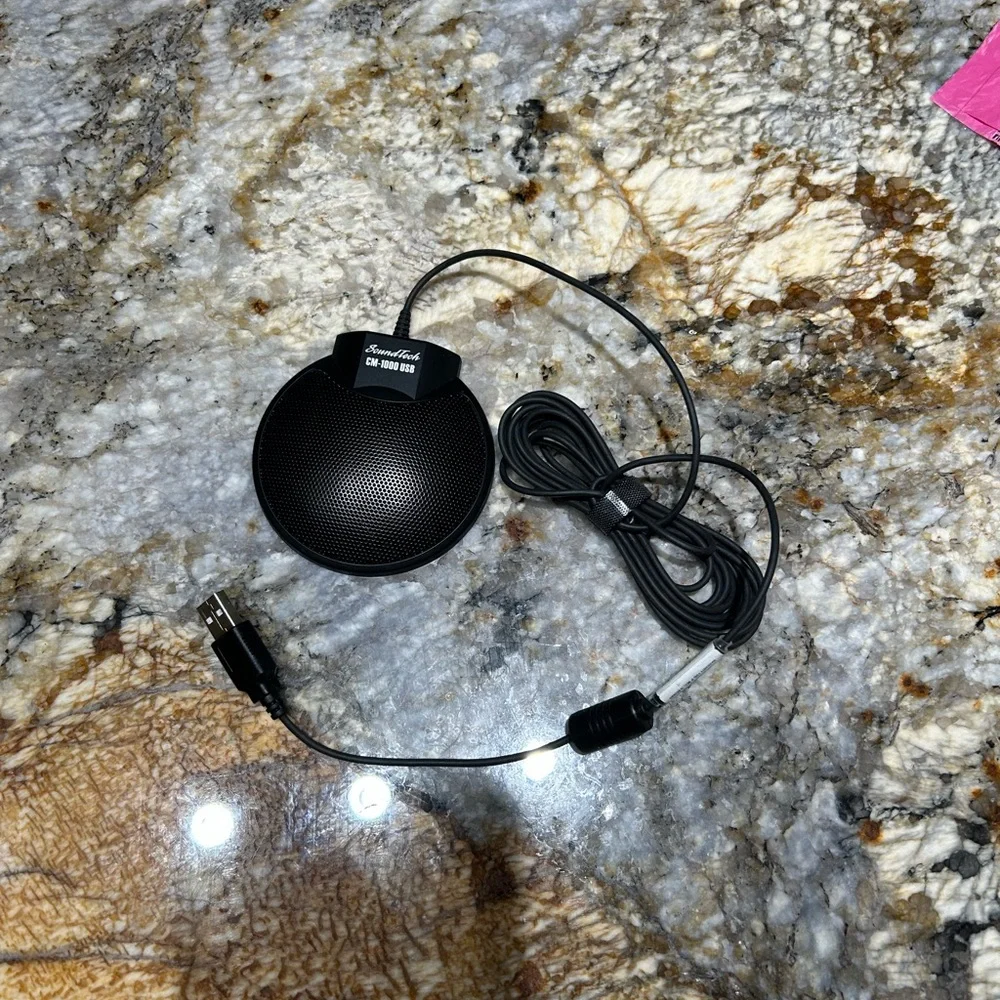 Black USB Computer Microphone